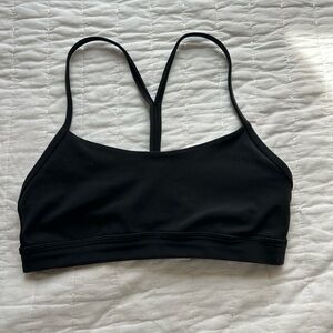 Lululemon Athletica Y Bra Nulu Light Support Black